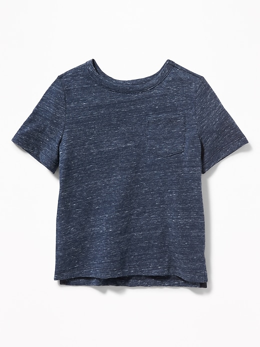 View large product image 1 of 1. Crew-Neck Pocket Tee for Toddler Boys