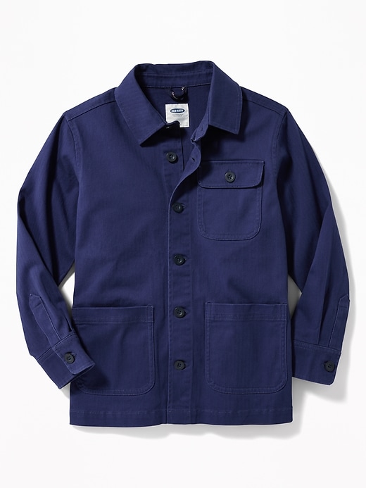 View large product image 1 of 1. Built-In Flex Chore Jacket For Boys