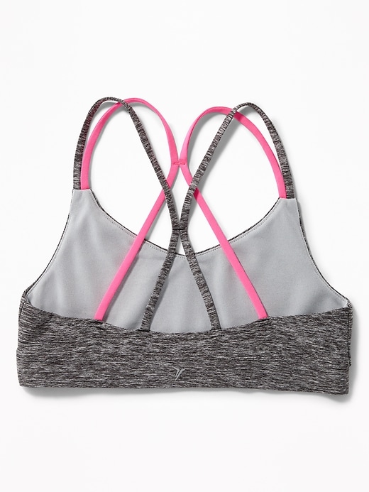View large product image 1 of 2. Double-Strap Cami Sports Bra for Girls