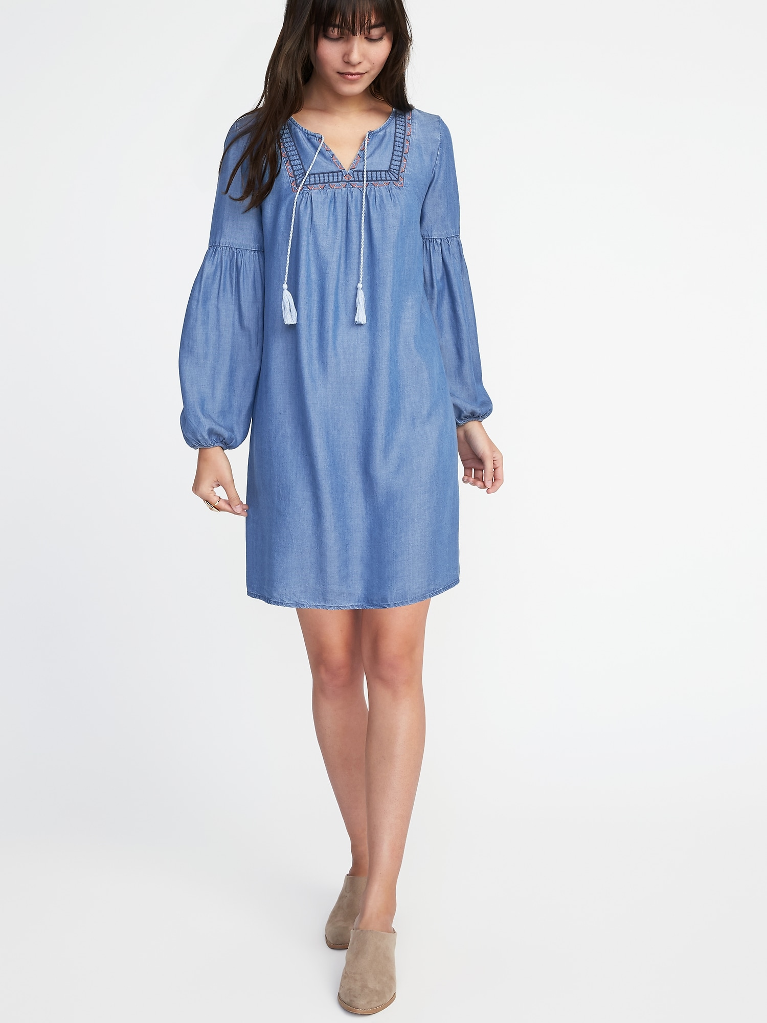 Tencel 2024 shift dress