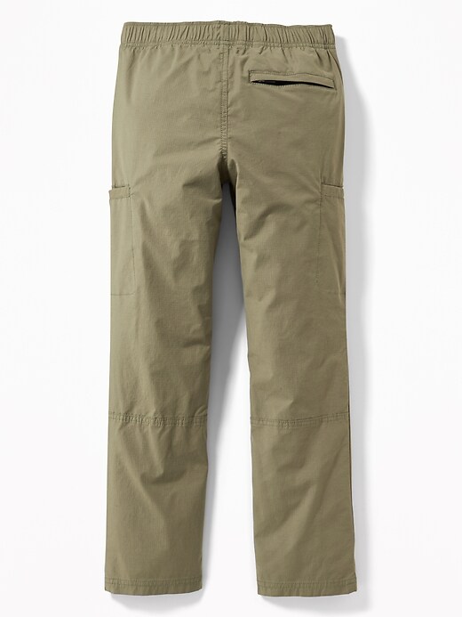 View large product image 2 of 3. Slim Taper Built-In Flex Ripstop Pants For Boys