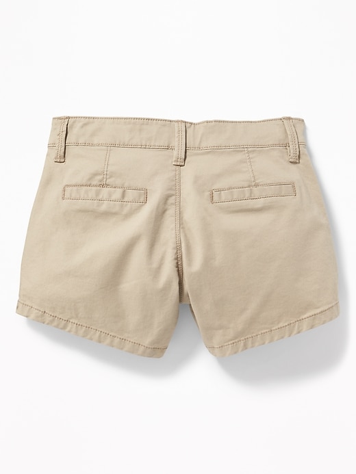 View large product image 2 of 3. Stretch Chino Shorts for Girls