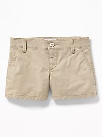 View large product image 3 of 3. Stretch Chino Shorts for Girls