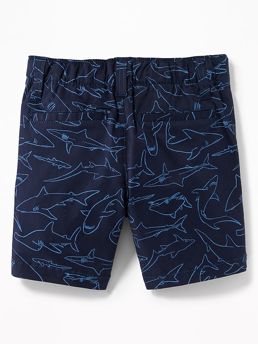 View large product image 2 of 3. Printed Built-In Flex Twill Shorts for Toddler Boys