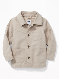 View large product image 4 of 4. Herringbone-Twill Chore Jacket for Toddler Boys