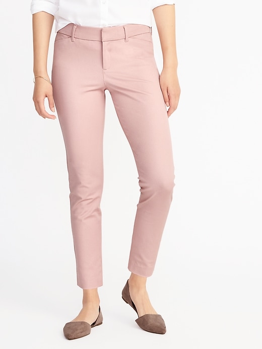 Mid-Rise Pixie Ankle Pants for Women