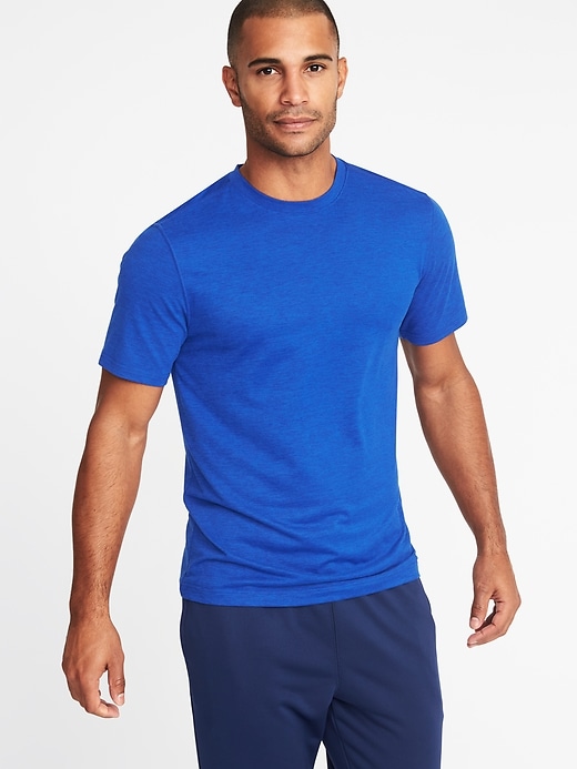 Image number 4 showing, Built-In Flex Go-Dry Performance Tee for Men