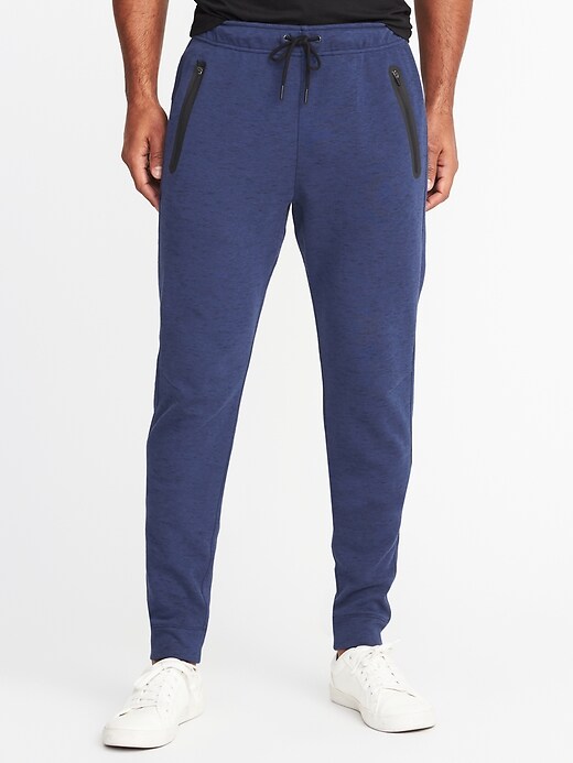 View large product image 1 of 2. Go-Dry Zip-Pocket Joggers for Men
