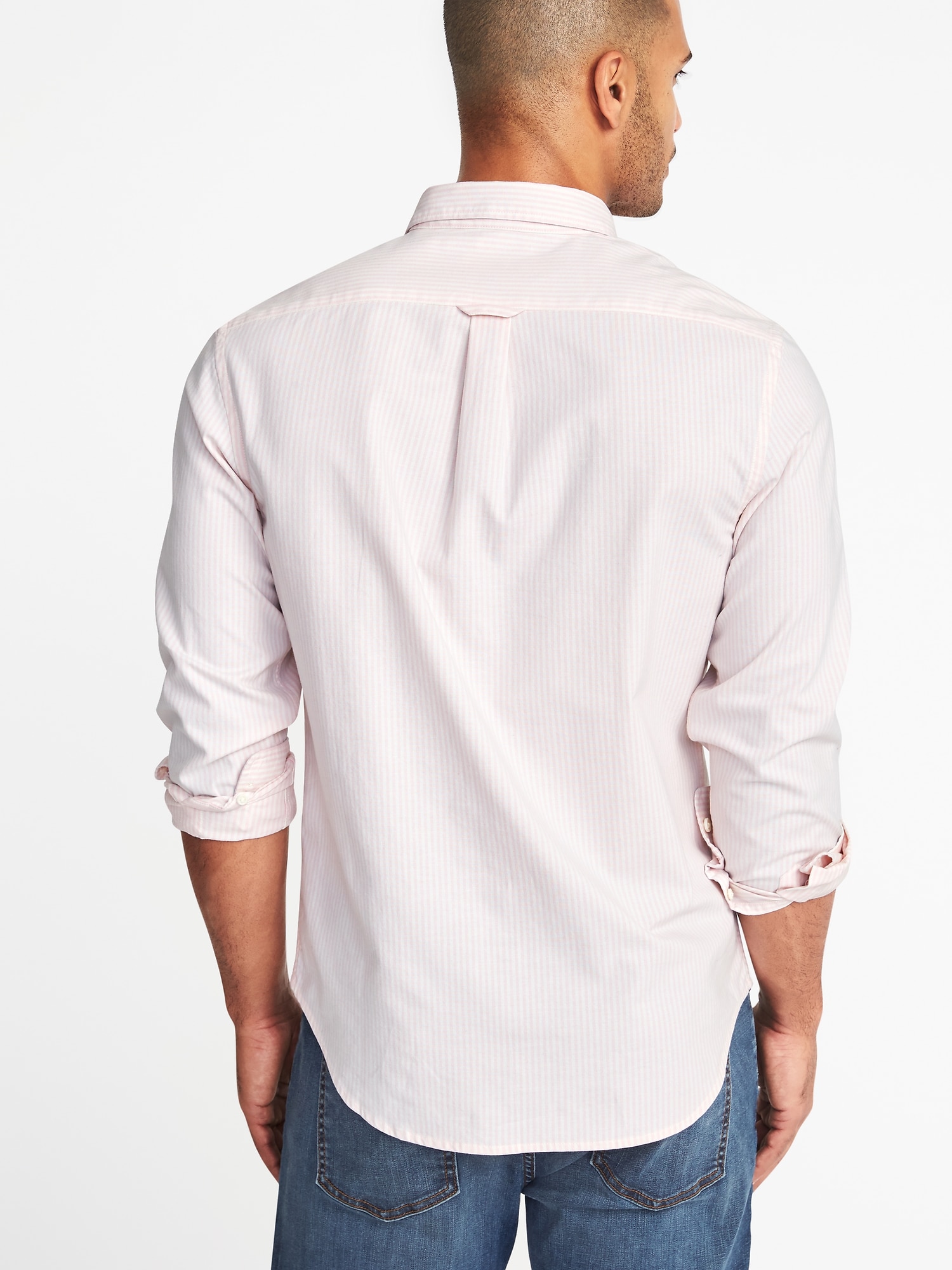 Slim-Fit Built-In Flex Everyday Oxford Shirt for Men