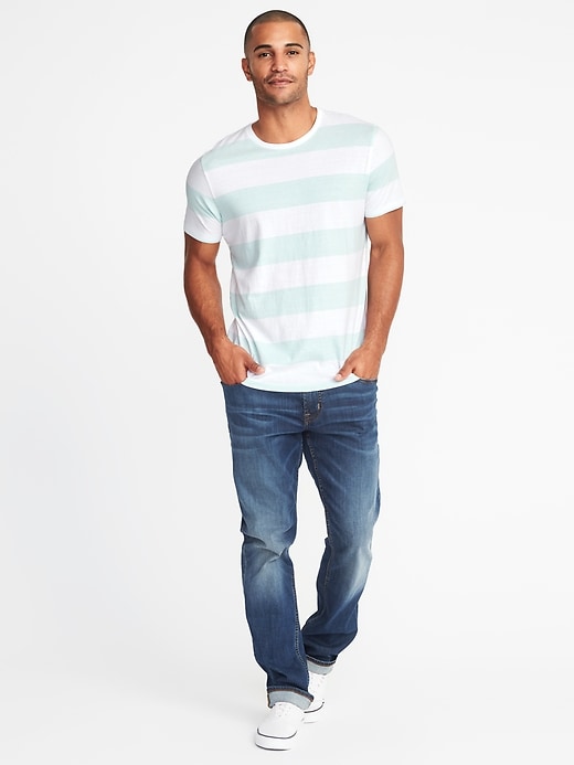 Image number 3 showing, Soft-Washed Striped Tee for Men