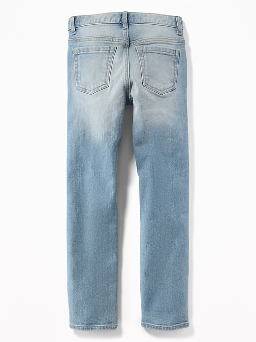 Distressed Built-In Flex Skinny Jeans For Boys