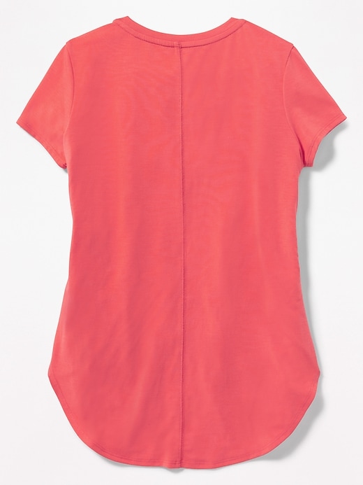 View large product image 2 of 3. Relaxed Tulip-Hem Tunic for Girls