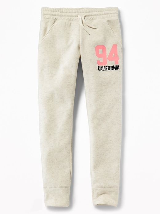 View large product image 1 of 2. Logo-Graphic Joggers for Girls
