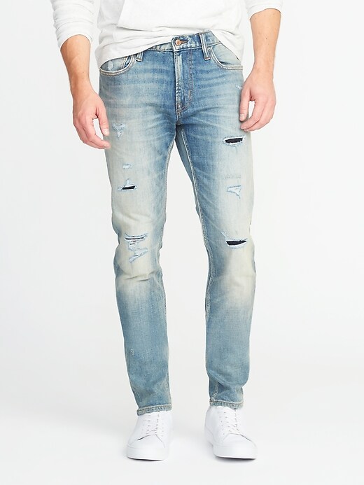 View large product image 1 of 2. Relaxed Slim Built-In Flex Jeans