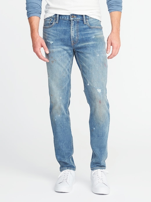 View large product image 1 of 1. Relaxed Slim Built-In Flex Jeans