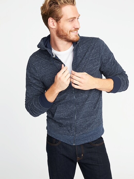 Image number 4 showing, Soft-Washed Lightweight Zip Hoodie