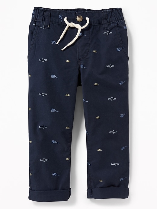View large product image 1 of 1. Relaxed Pull-On Pants for Toddler Boys