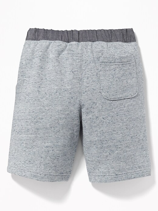 View large product image 2 of 2. Chambray-Waist Shorts For Boys