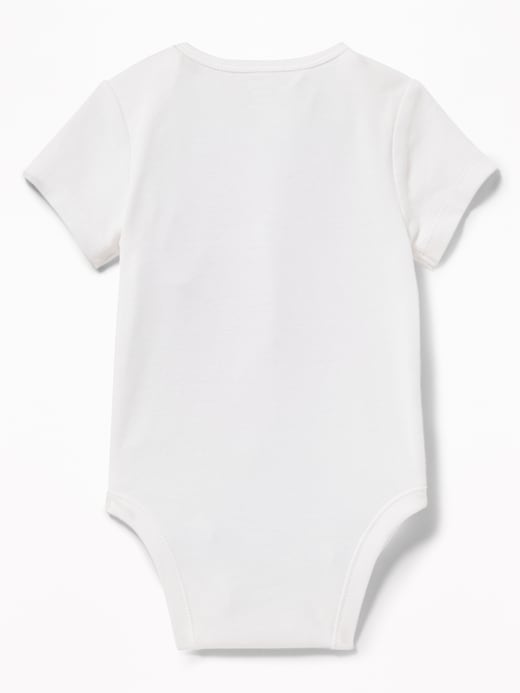 View large product image 2 of 2. Graphic Jersey Bodysuit for Baby