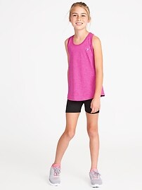 View large product image 3 of 3. Go-Dry Cool Racerback Tank for Girls