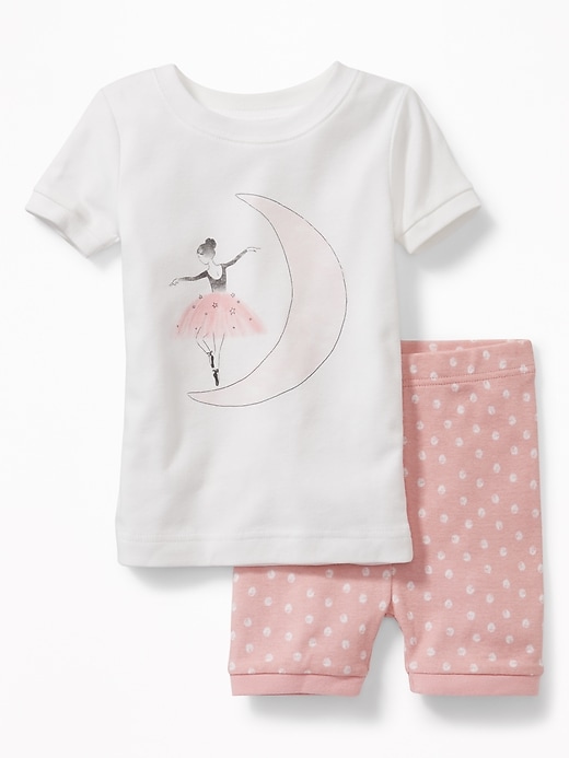 View large product image 1 of 1. Ballerina-Graphic Sleep Set for Toddler & Baby