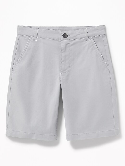 View large product image 1 of 1. Built-In Flex Twill Shorts For Boys