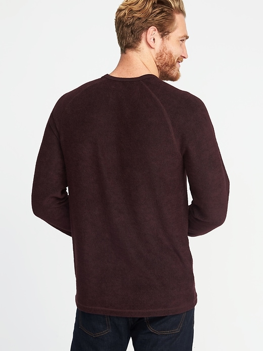 Image number 2 showing, Sweater-Knit Raglan-Sleeve Tee