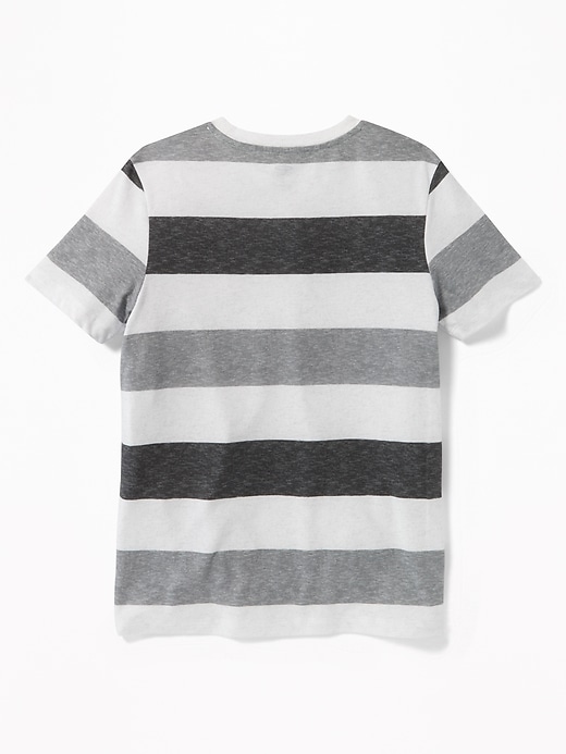 View large product image 2 of 3. Striped Crew-Neck Tee For Boys