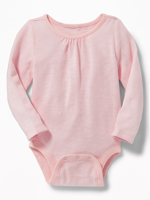 View large product image 1 of 2. Plush-Knit Bodysuit for Baby