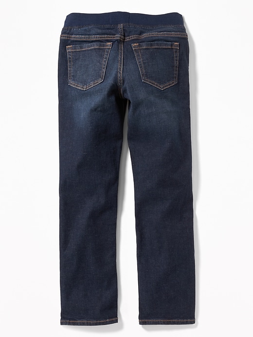 View large product image 2 of 2. Karate Rib-Waist Built-In Flex Max Jeans for Boys