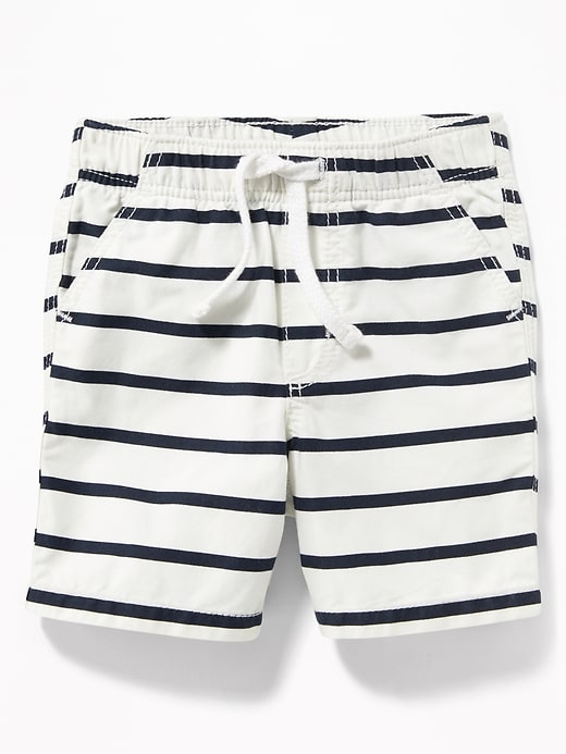 View large product image 1 of 1. Twill Pull-On Shorts for Baby