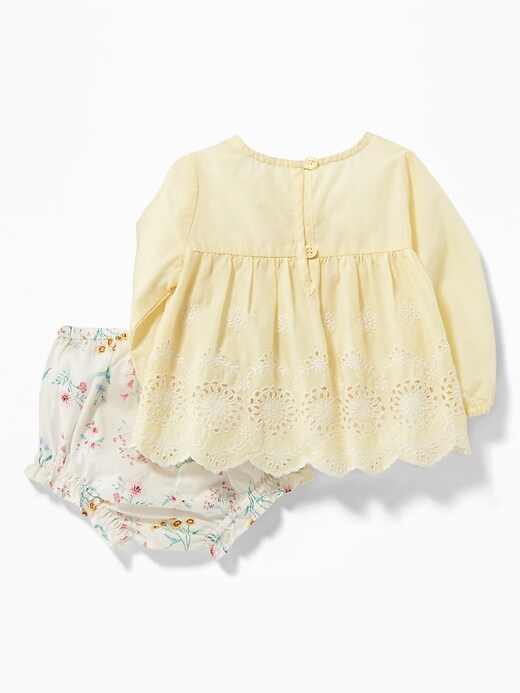 View large product image 2 of 2. Babydoll Blouse & Bloomers Set for Baby