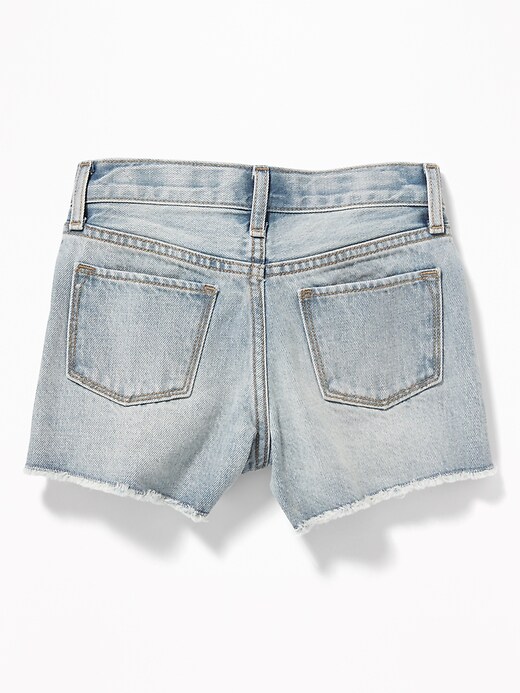 View large product image 2 of 3. Acid-Wash Denim Cutoffs for Girls