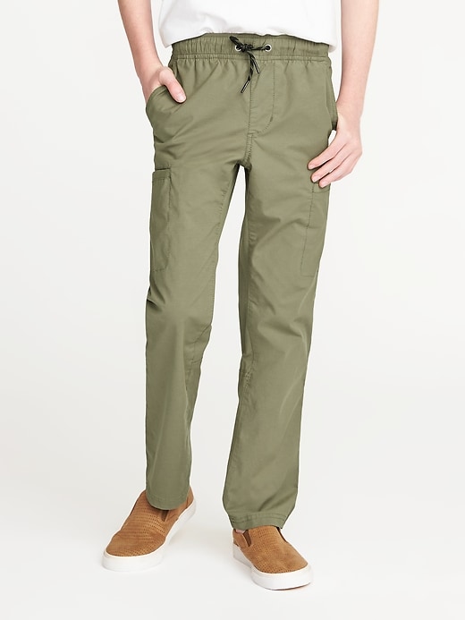 View large product image 1 of 3. Slim Taper Built-In Flex Ripstop Pants For Boys