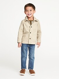 View large product image 3 of 4. Herringbone-Twill Chore Jacket for Toddler Boys