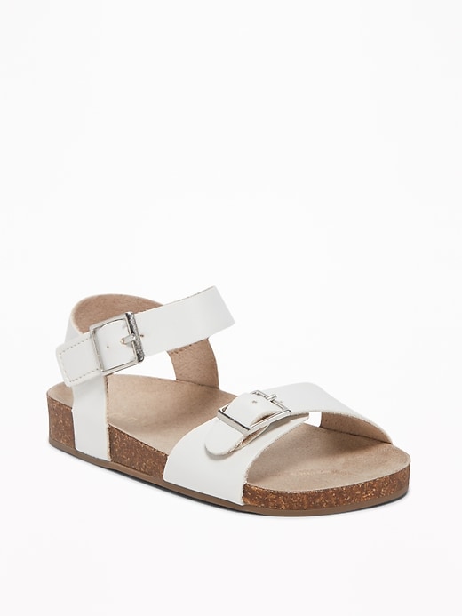Faux-Leather Buckled-Strap Sandals For Toddler Girls | Old Navy