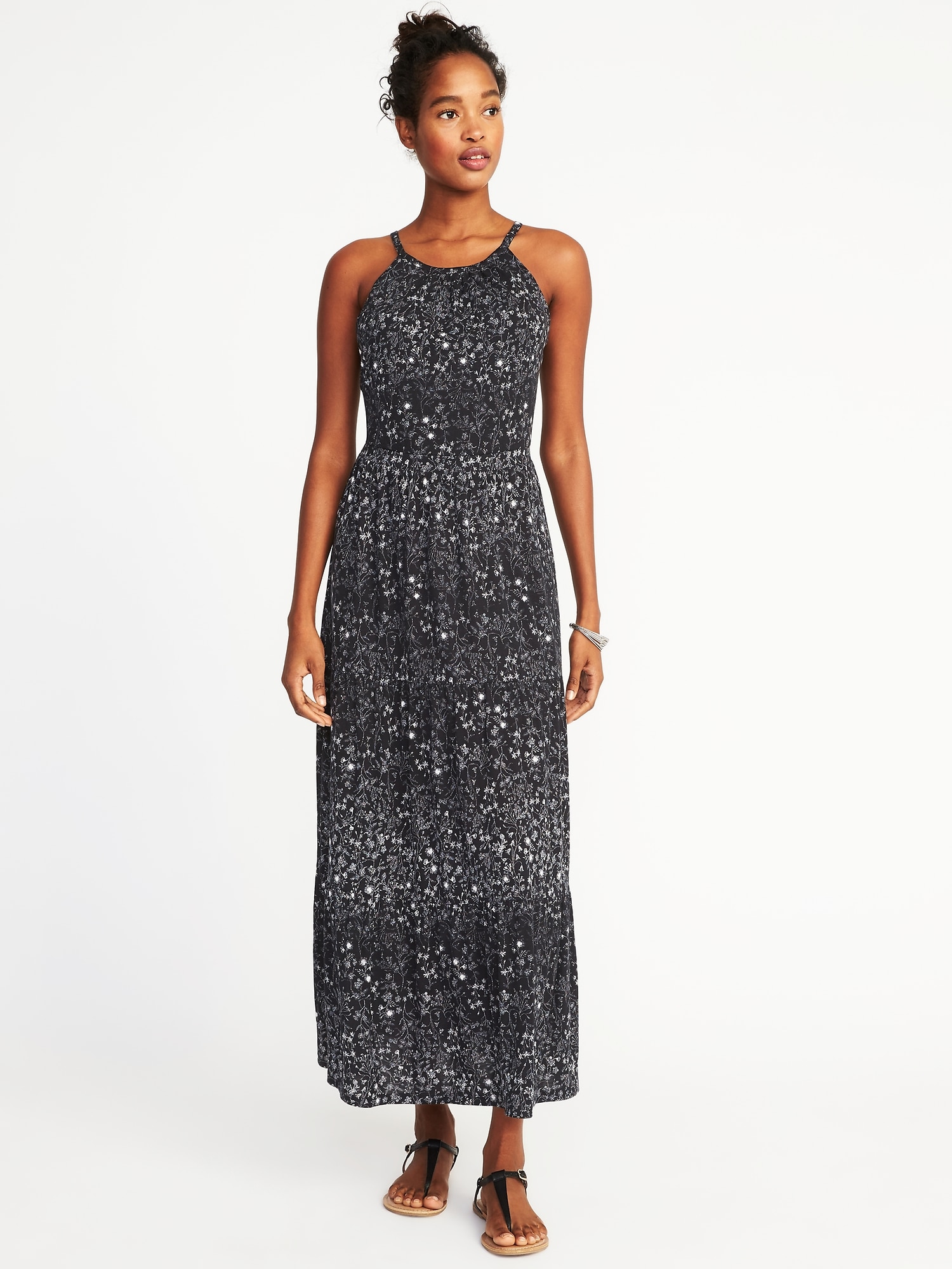 Old navy high neck clearance maxi dress