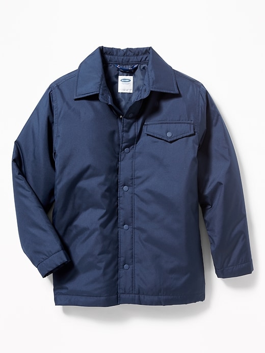 View large product image 1 of 3. Windbreaker Shirt Jacket For Boys