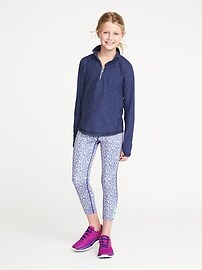 View large product image 3 of 3. 1/4-Zip Performance Pullover for Girls