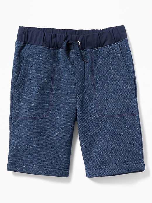 View large product image 1 of 1. Chambray-Waist Shorts For Boys