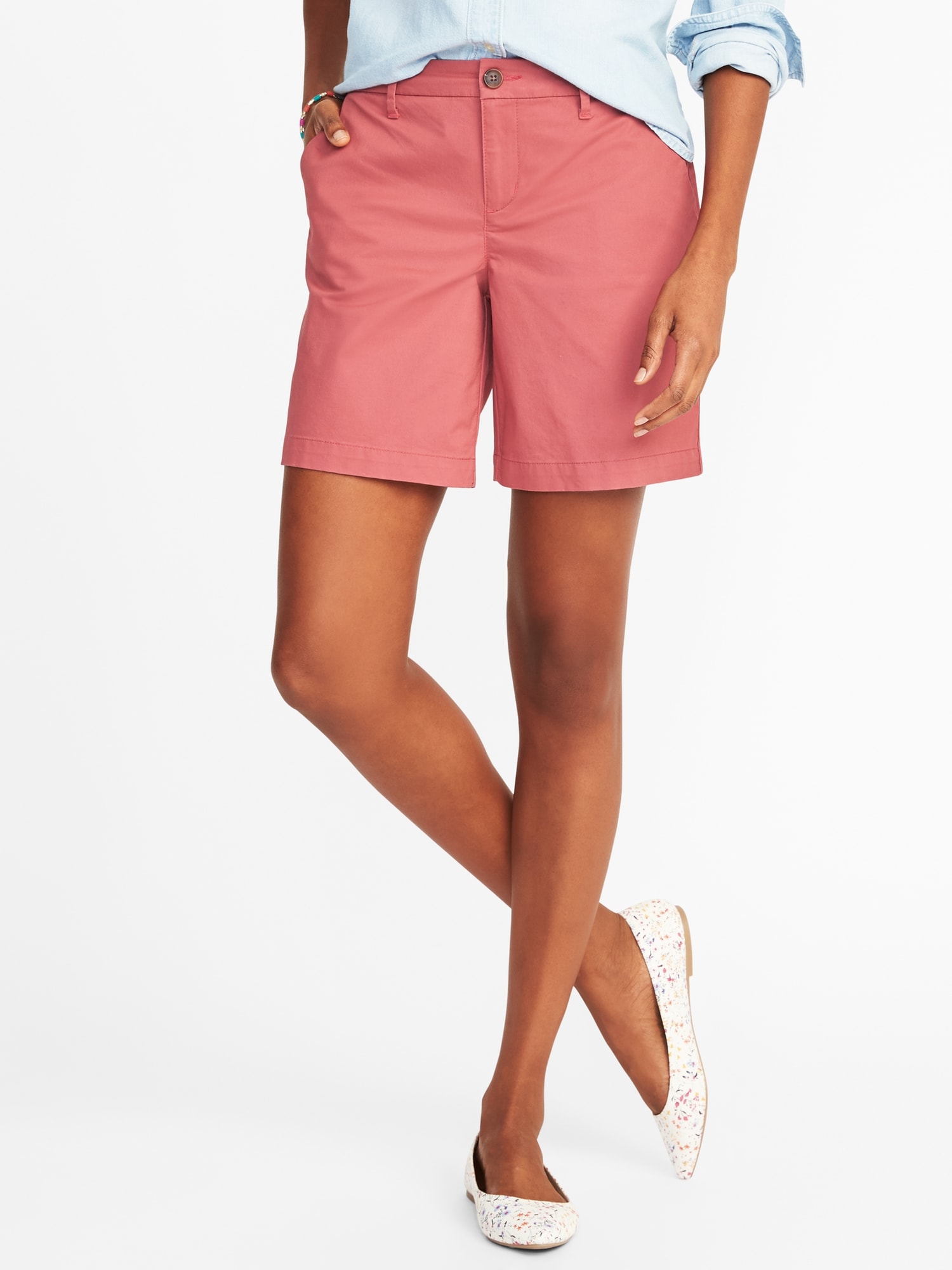 Old navy women's 7 inch shorts online