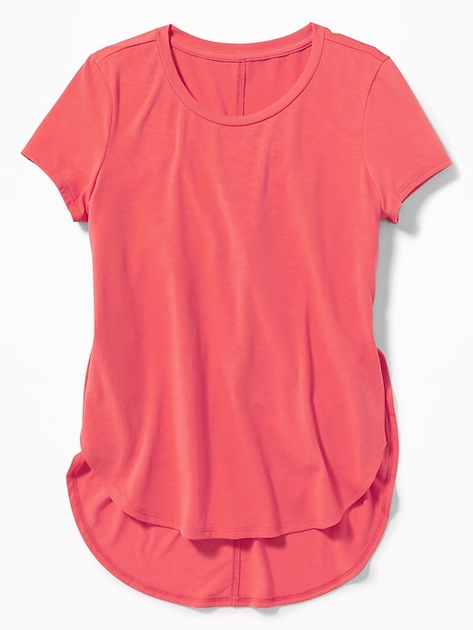 View large product image 1 of 3. Relaxed Tulip-Hem Tunic for Girls