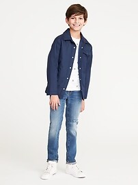 View large product image 3 of 3. Windbreaker Shirt Jacket For Boys