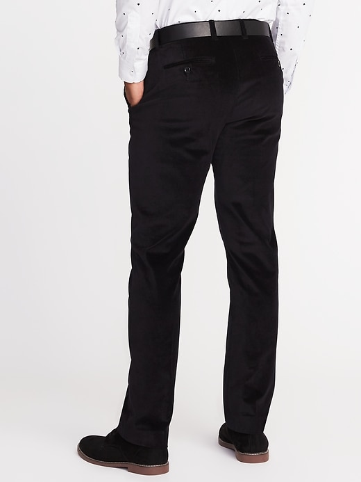 View large product image 2 of 2. Straight Signature Built-In Flex Velvet Pants for Men