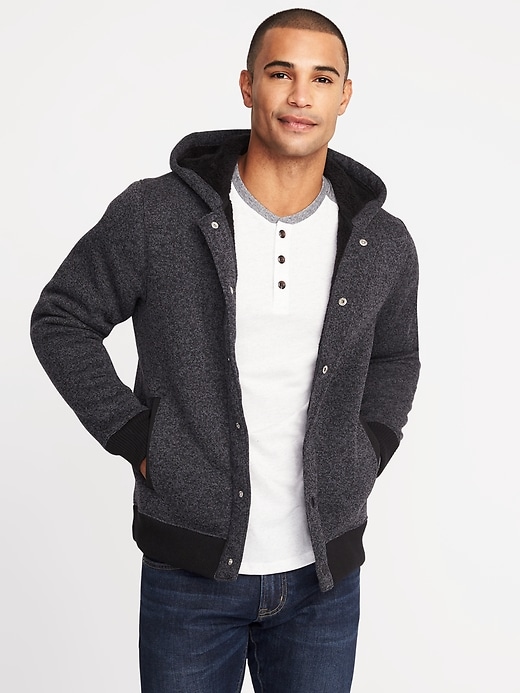 Old navy 2025 sherpa lined hoodie