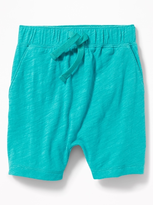 View large product image 1 of 1. Slub-Knit Pull-On Shorts for Toddler Boys