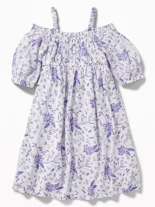 View large product image 2 of 3. Floral Off-the-Shoulder Maxi for Toddler Girls