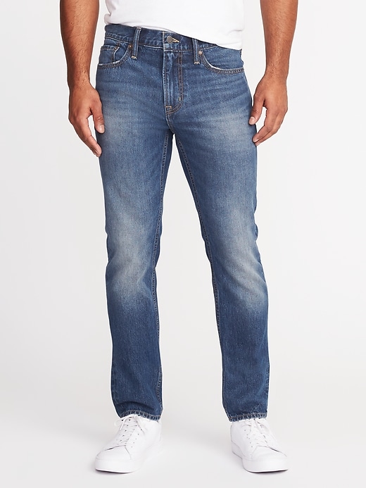 View large product image 1 of 2. Slim Rigid Jeans