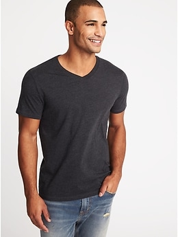 old navy white v neck t shirts