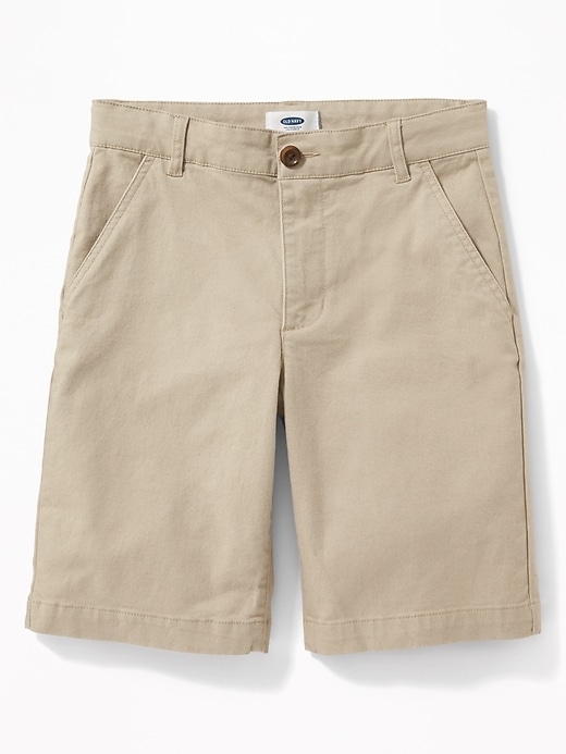 View large product image 1 of 3. Built-In Flex Twill Shorts For Boys